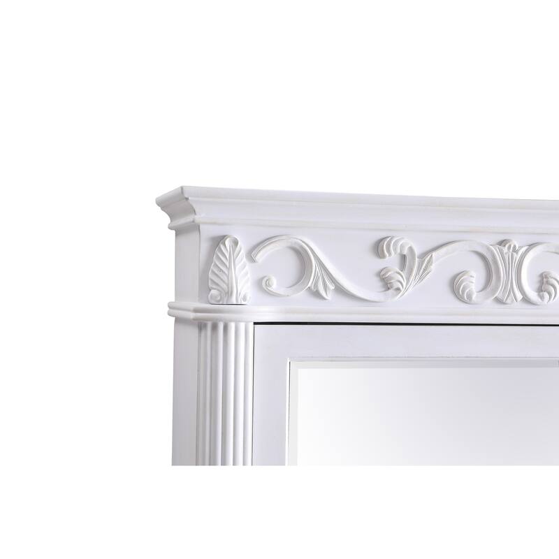 Roman 32" Antique White Medicine Bed Bath & Beyond 17027919